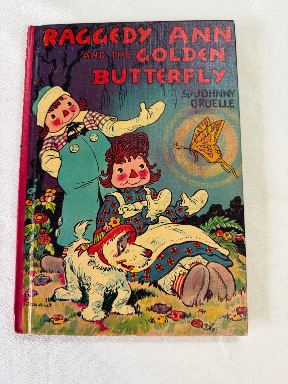 Raggedy Ann and the Golden Butterfly Vintage Children's Book